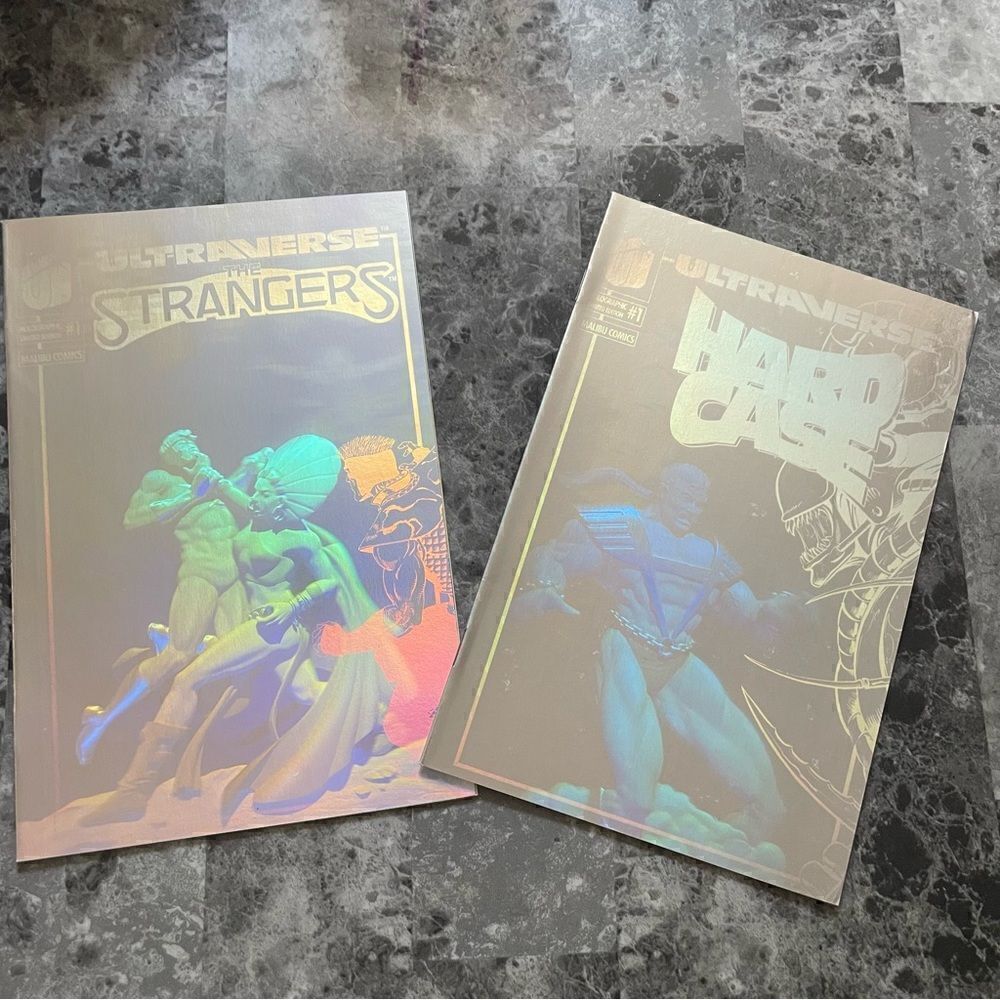 ULTRAVERSE THE STRANGERS # 1 HOLOGRAPHIC2 comics book